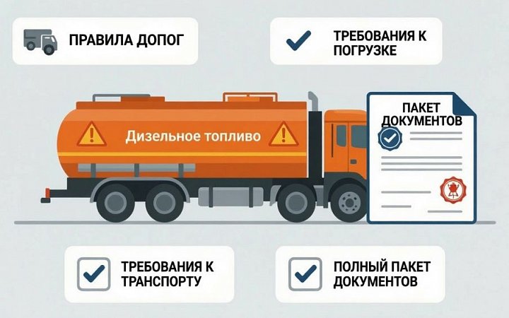 Перевозка дизельного топлива